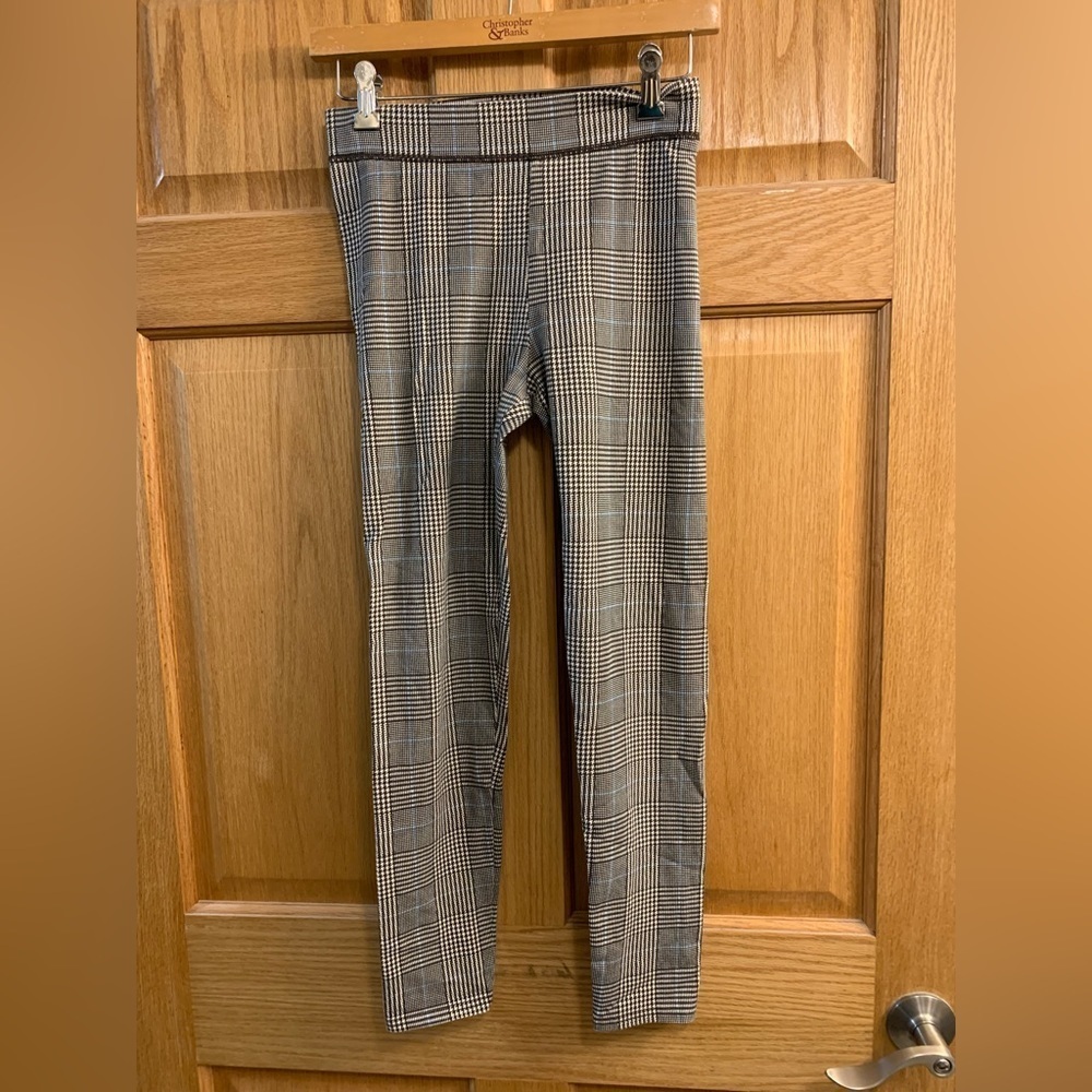 American Eagle AE Hounds Tooth Check Legging Women’s Size S/P/CH S P CH Black